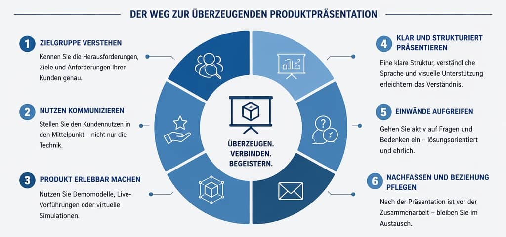 Schritt für Schritt zur perfekten Produktpräsentation in der Industrie